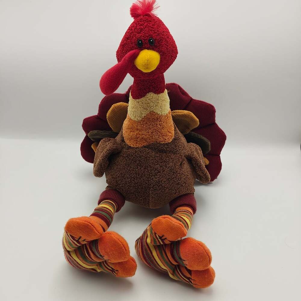 GUND Turk Turkey Plush Stuffed Animal Style 88535 Thanksgiving Holiday HTF